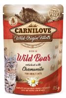 Carnilove Cat Pouch Wild Boar &amp; Chamomile 85g