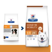 Hills Prescription Diet Canine K/D + Mobility 12kg NEW