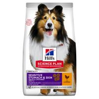 Hills Science Plan Canine Adult Sensitive Stomach&amp;Skin Medium Chicken 14kg