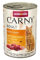 Animonda konz. kočka CARNY Adult hovězí/kuřecí 400g