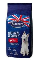 Butcher&#39;s Dog Natural&amp;Healthy Dry s hovězím masem 3kg
