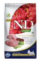 N&amp;D Quinoa DOG Weight Management Lamb Adult Mini 2,5kg