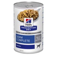 Hills Prescription Diet Canine Derm Complete konzerva 370g NEW