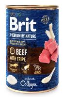 Brit Premium Dog by Nature  konz Beef &amp; Tripes 400g