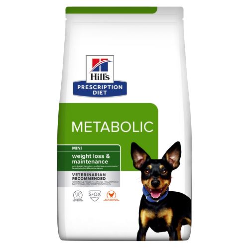 Hills Prescription Diet Canine Metabolic Weight Loss Mini 1kg NEW