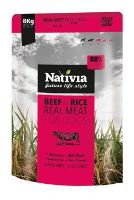 Nativia Real Meat Beef&amp;Rice 8kg