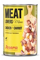 Josera Dog konz.Meat Lovers Menu Chick.with Carrot400g