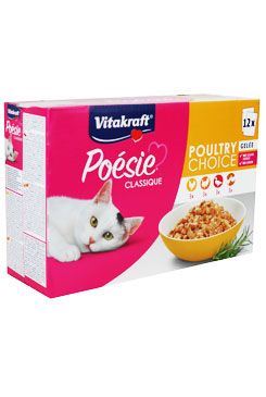 Vitakraft Cat Poésie Classique Gellée drůbeží 12x85g