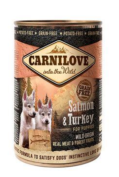 Carnilove Wild Meat Salmon & Turkey Puppies 400g