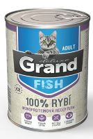 GRAND konz. deluxe kočka  rybí 400g