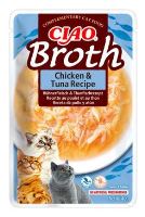Churu Cat CIAO Broth Chicken&amp;Tuna Recipe 40g