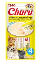 Churu Cat Chicken with Beef &amp; Cheese Recipe 4x14g