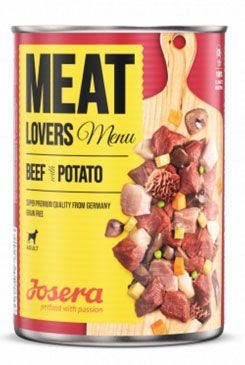 Josera Dog konz.Meat Lovers Menu Beef with Potato 800g