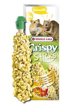 VL Crispy Sticks pro křečky/potkan Popcorn&Honey 110g