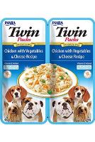 Churu Dog Twin Packs Chick&amp;Veg.&amp;Cheese in Broth 2x40g