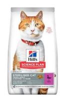 Hills Science Plan Feline Adult Sterilised Cat Duck 1,5kg