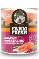 Farm Fresh Dog Salmon&amp;Herring+Cranberries konzer 750g