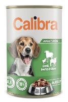 Calibra Dog  konz.Lamb,beef&amp;chick. in jelly 1240g