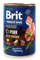Brit Premium Dog by Nature  konz Pork &amp; Trachea 400g