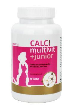CALCImultivit+junior tablety pro psy a kočky 50tbl