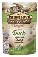Carnilove Cat Pouch Duck Enriched With Catnip 85g