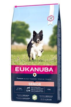 Eukanuba Dog Senior Small&Medium Lamb&Rice 2,5kg