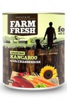 Farm Fresh Dog Kangaroo with Cranberries konz 400g