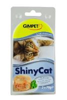 Gimpet kočka konz. ShinyCat  tuňák/krevety 2x70g