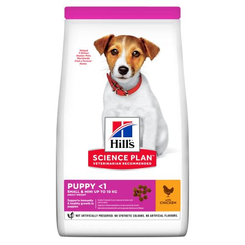 Hills Science Plan Canine Puppy Small&Mini Chicken 1,5kg