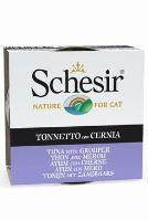 Schesir Cat konz. Adult tuňák/kanic 85g