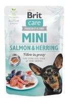 Brit Care Dog Mini Salmon&amp;Herring steril fillets 85g