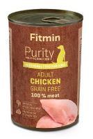 Fitmin dog Purity tin konzerva chicken&amp;liver 400g