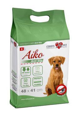 Podložka absorbční pro psy Aiko Soft Care 48x41cm 6ks