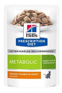 Hills Prescription Diet Feline Metabolic Weight Loss kapsičky 12x85g