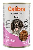 Calibra Dog Premium konz. with Veal&amp;Chicken 1240g