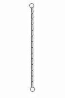 Obojek kovový stahovák dlouhá oka 1-řadý 65cm
