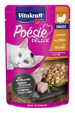 Vitakraft Cat Poésie Déli Sauce kapsa krůtí 85g