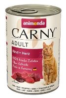 Animonda konz. kočka CARNY Adult hovězí srdce 400g