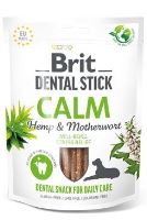 Brit Dog Dental Stick Calm Hemp&amp;Motherwort 7ks