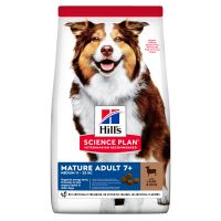 Hills Science Plan Canine Mature Adult 7+ Active Longevity Medium Lamb&amp;Rice 14kg