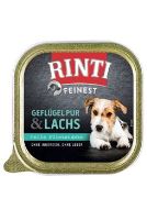 Rinti Dog Feinest vanička drůbež+losos 150g