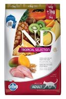 N&amp;D TROPICAL SELECTION CAT Adult Chicken 4+1kg