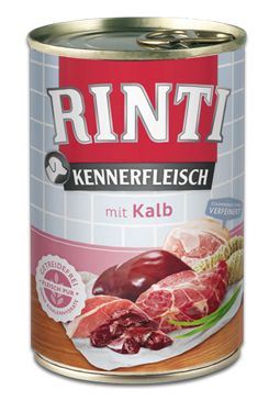 Rinti Dog Kennerfleisch konzerva telecí 400g