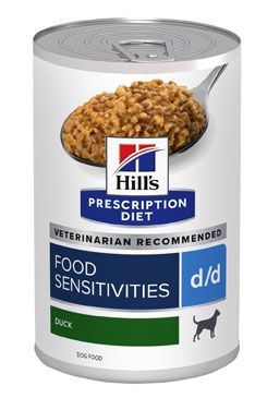 Hills Prescription Diet Canine D/D Duck&Rice konz. 370g
