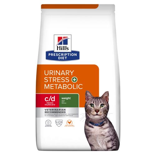 Hills Prescription Diet Feline C/D Urinary Stress+Metabolic 3kg