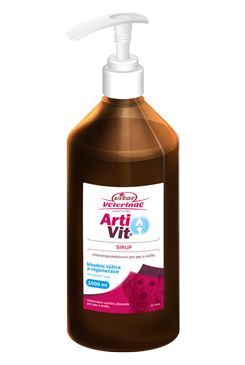 VITAR ArtiVit Sirup 1000ml s dávkovačem