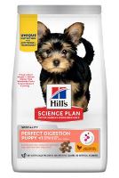 Hills Science Plan Canine Perfect Digestion Puppy Sm&amp;Mini Chick 3kg