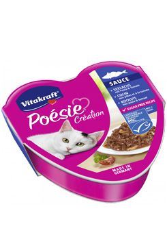 Vitakraft Cat Poésie Sauce vanička tresk.těst.rajč.85g