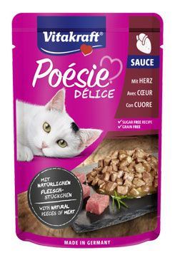 Vitakraft Cat Poésie Déli Sauce kapsa srdce 85g