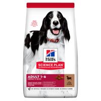 Hills Science Plan Canine Adult Medium Lamb&amp;Rice 14kg